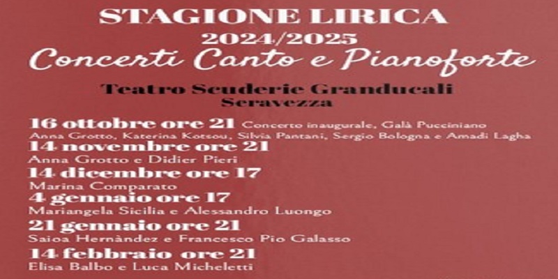 Concerto Gala Pucciniano (Elisa Balbo e Luca Micheletti)