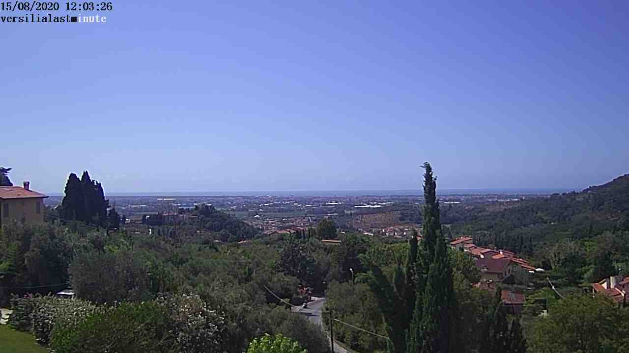 immagine della webcam nei dintorni di Marina Di Pisa: webcam Massarosa